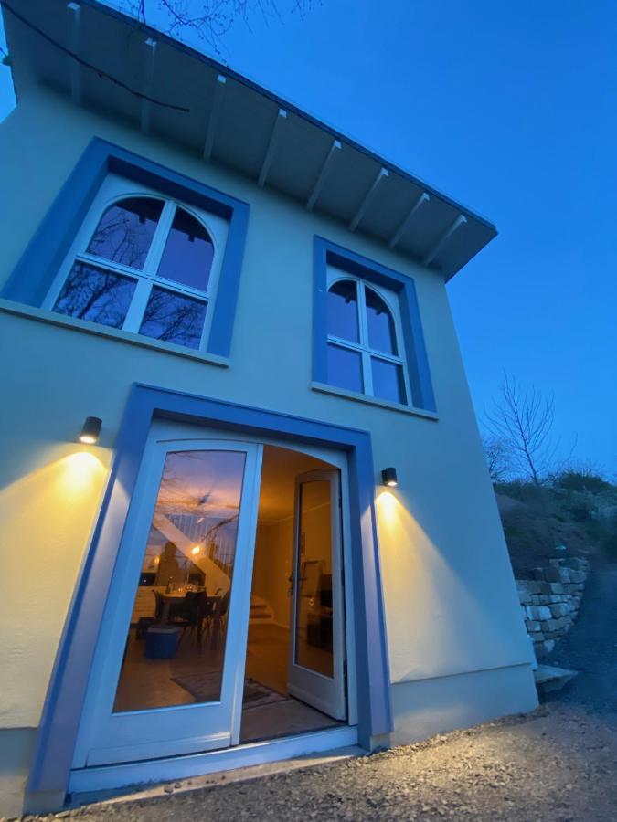 Weinbergshaus Mit Blick Auf'S Wasser Salzatal Eksteriør bilde